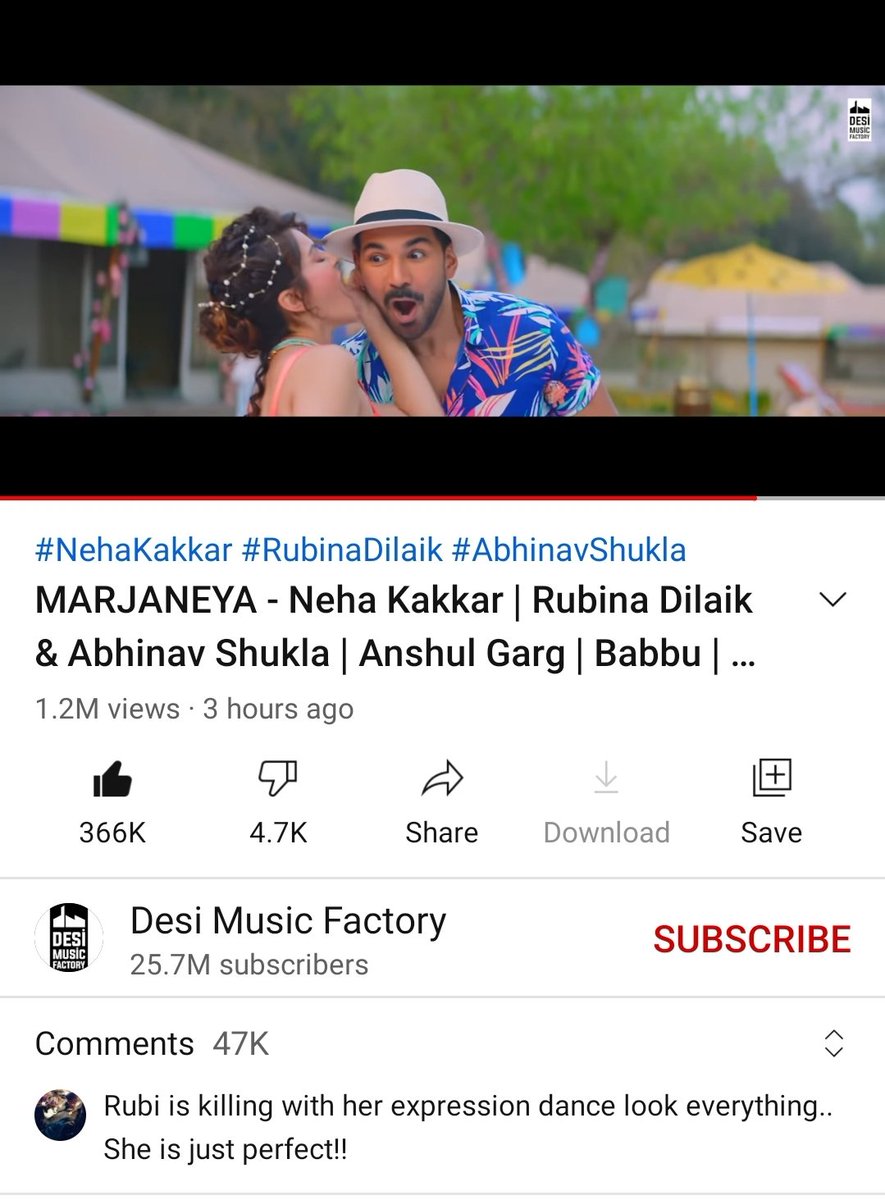 prathap_abhay's tweet image. #MarjaneyaOutNow @rubinadilaik 
@ashukla09