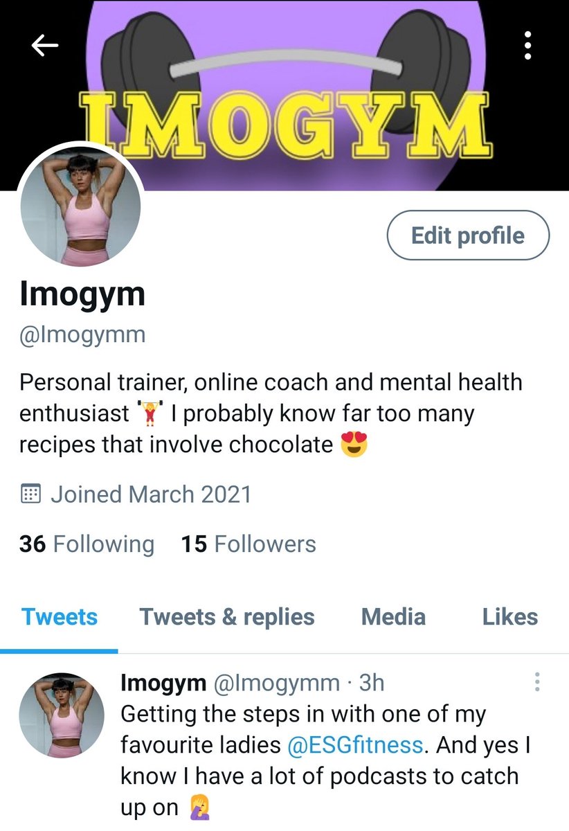 ImogenCalaway's tweet image. I made an account for my second passion 💪 so if you like knowledge about fitness and nutrition and hate fitness 'influencers' go follow @Imogymm ❤