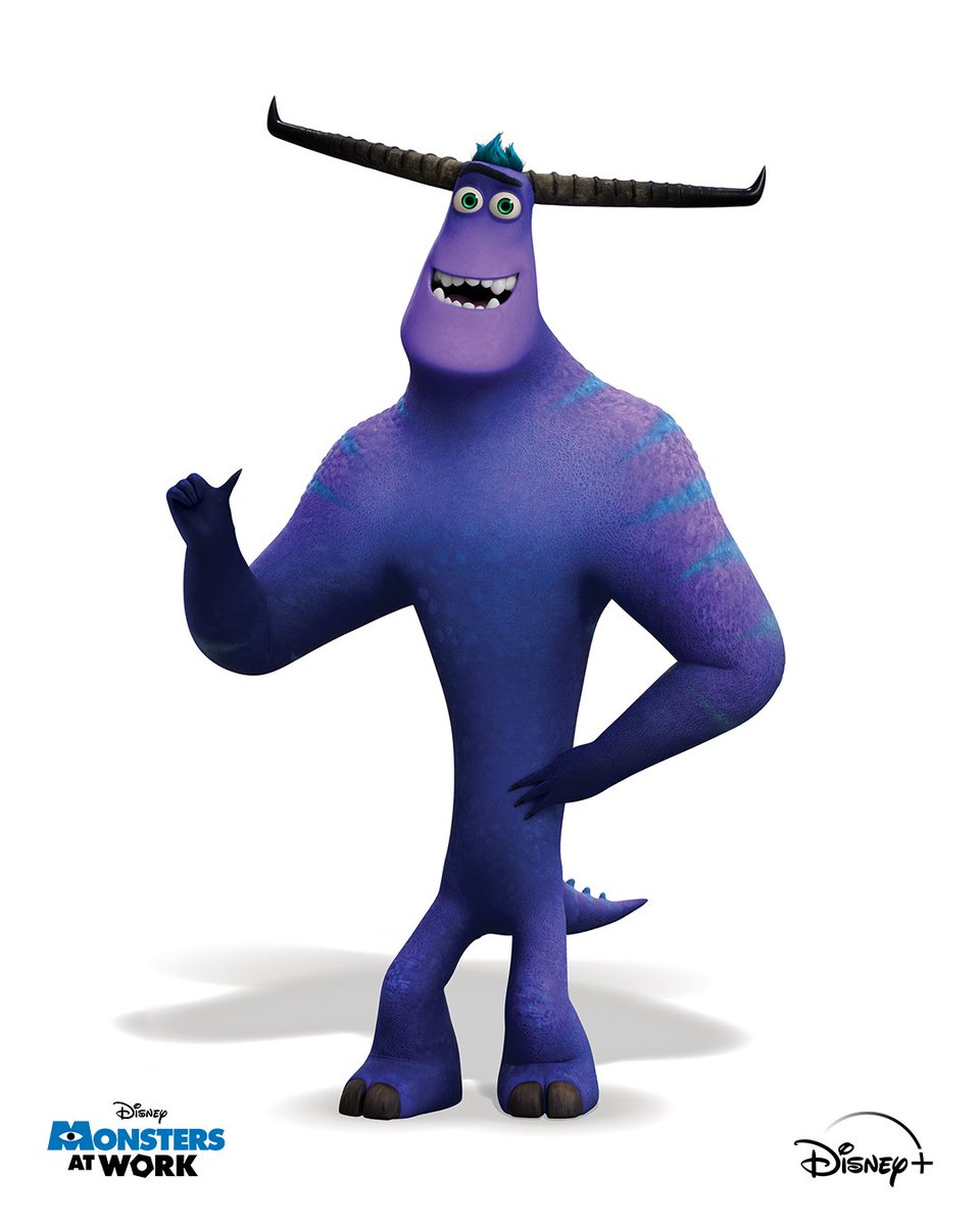 ネジムラ Disney で配信予定の モンスターズインク シリーズ最新作 Monstersatwork の新モンスター 普通に不気味な奴も居て良き ポップすぎるので これまではもっと奇怪な奴を欲していました