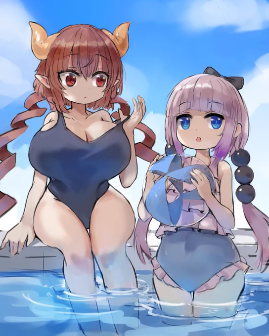 ?️ #maiddragon #kanna #iruru #小林さんちのメイドラゴン  #イルル #カンナカムイ 