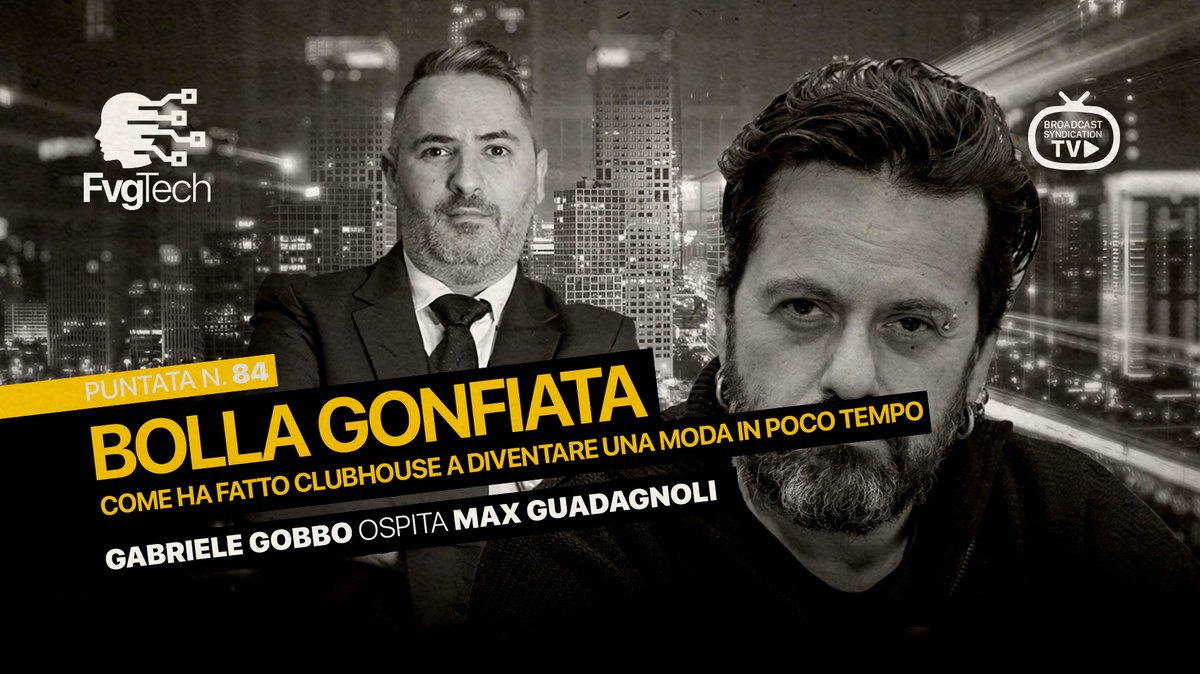 cicciomemo's tweet photo. Clubhouse, Bolla gonfiata?: Quando un servizio, social o app sembra andare alla grande, rivoluzionare il mondo e in poche settimane balza all’onore delle cronache, forse è solo una bolla creata a tavolino con tanti soldi e qualche strategia di marketing… https://t.co/p5leHd7Bxq https://t.co/SwpHUuMIys