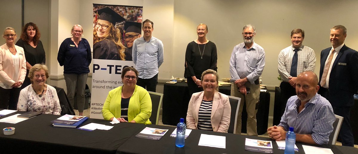 Central Coast P-TECH Steering Committee Meeting today - new pathways and P-TECH partners.  The Central Coast NSW P-TECH Movement is growing.  #regionaljobs #centralcoastnsw #weareptech #goodtechIBM #circulareconomy @JadeAMoffat  @DanilleJager @joel_tweet