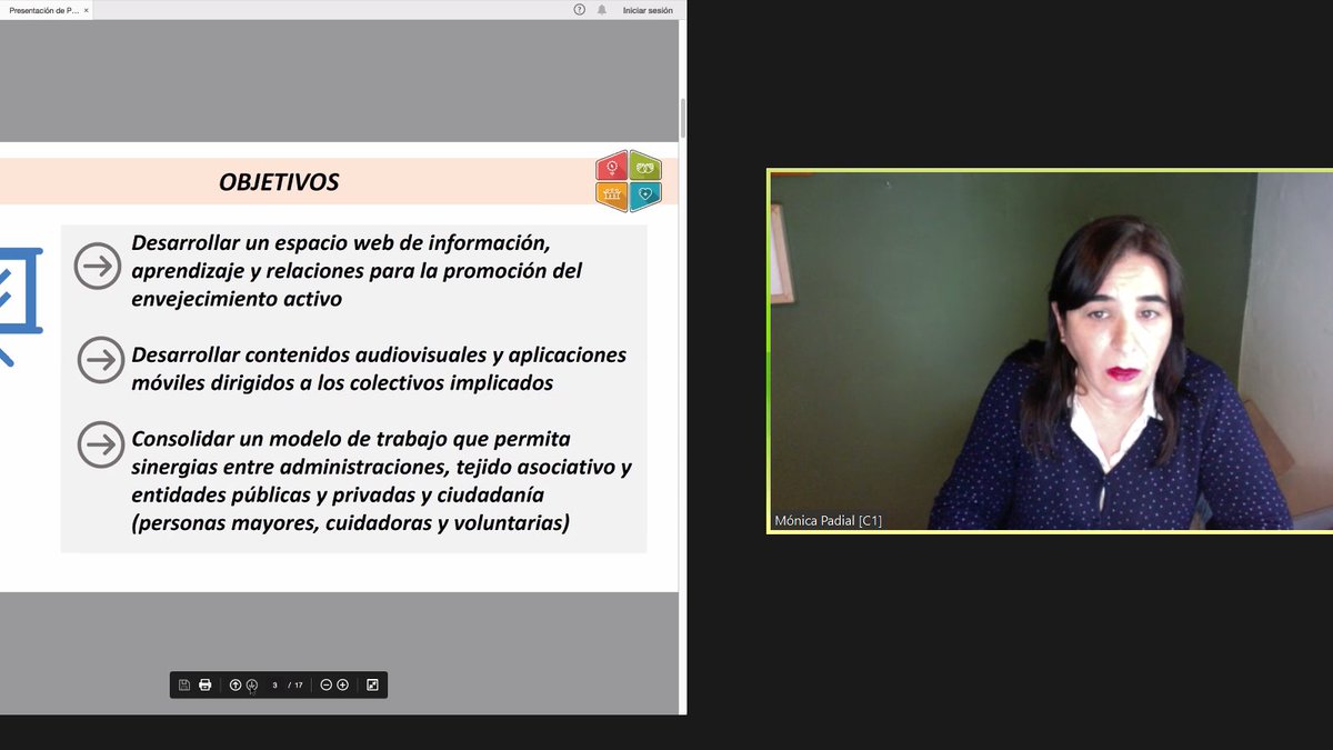 RedGuadalinfo: RT <a href="/EASPsalud/">Escuela Andaluza SP</a>: Bibiana Navarro, coordinadora de este proyecto da paso a la conferencia inaugural #EnbuenaEdad #envejecimientosaludable #envejecimientoactivo

Resultados plataforma <a href="/enbuenaedad/">EnBuenaEdad</a> 
✅Mónica Padial. <a href="/saludand/">Consejería de Sanidad, Presidencia y Emergencias</a>