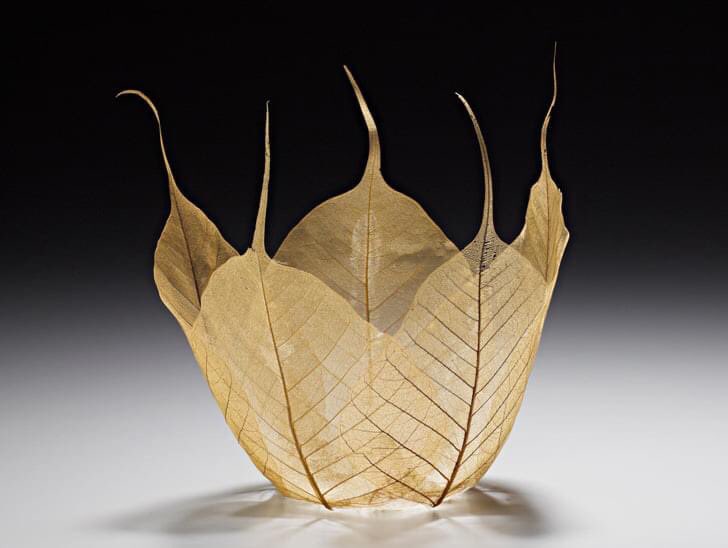 Leaf art
By Kay Sekimachi