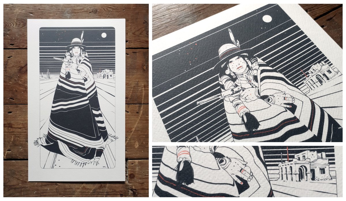 As a tiny antidote to all this... let's have a physical print giveaway. Just reply to this tweet with?for a chance to win this 35x21 Magic Child print (hey, I'll even drop the high-res jpeg for the winner!) Will pick at random from replies on Monday next week. 