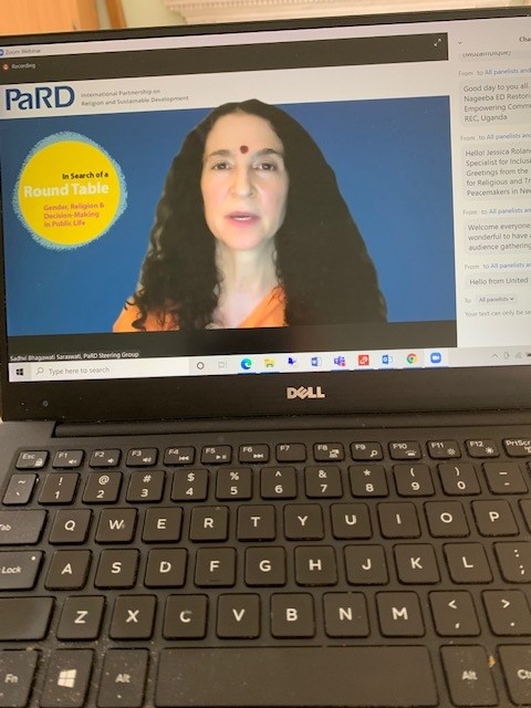 Profound words on the idea of a round table at a recent #CSW65 side event.

A quote from the event - “when we think about [the idea of] table, it is about sharing, feeding and serving each other - not just taking everything for oneself.“

Thanks <a href="/PaRDSecretariat/">Int.Partnership Religion & Sustainable Development</a>