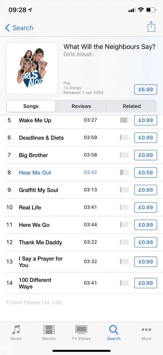 The track is only 0.59p so please download if your able to 💗💗 #HearMeOut #HearMeOutSarahHarding