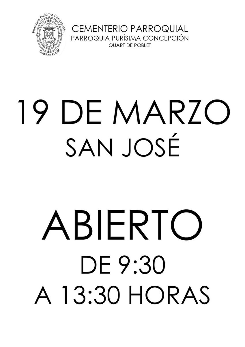 Cementeri Parroquial de Quart de Poblet (cementeriquart) Twitter