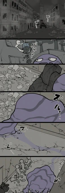 ゴミの街 全5ページ
!:暴力表現(直接的なものはありません)などの不快な表現がありますので続きはぷらいべったーにて投稿してあります。誰も幸せになりません。なんでも許せる方のみご閲覧ください。 
https://t.co/9W1S8ghr6F 