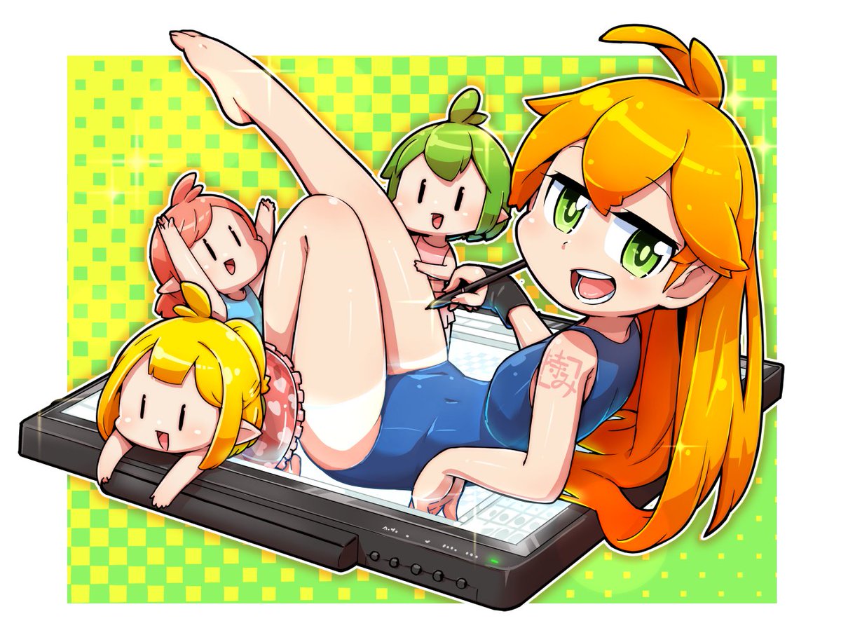 「液たぶたぷたぷ
再掲のそれ 」|特急みかんのイラスト