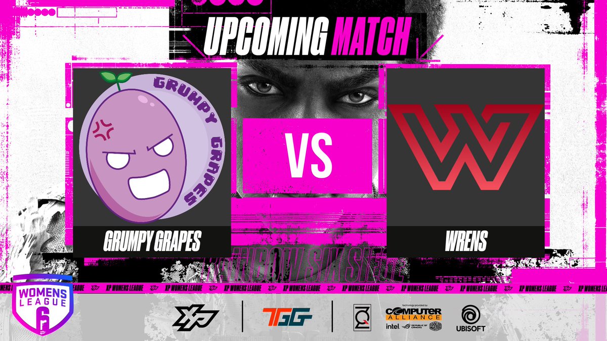 OzEsportsGaming's tweet photo. Jump in our stream now to catch the 2nd stream match of Week 6's #XPWomensLeague!
Don't miss this one!
โ๏ธ #GrumpyGrapes ๐ @Wrens_R6
๐บ https://t.co/kDhDgdB8mg
#XPWL #RainbowSixSiege #WomeninGaming https://t.co/oF4vRHAtNi