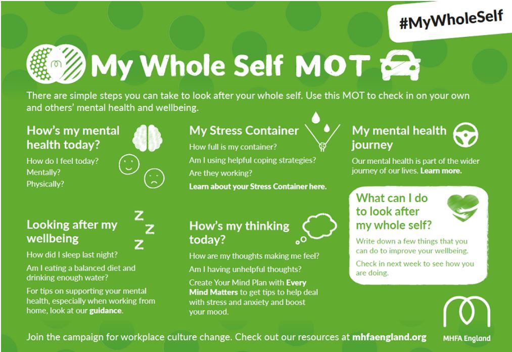 Please download and use the  #mywholeself  MOT  #securitymindsmatter mhfaengland.org/my-whole-self/