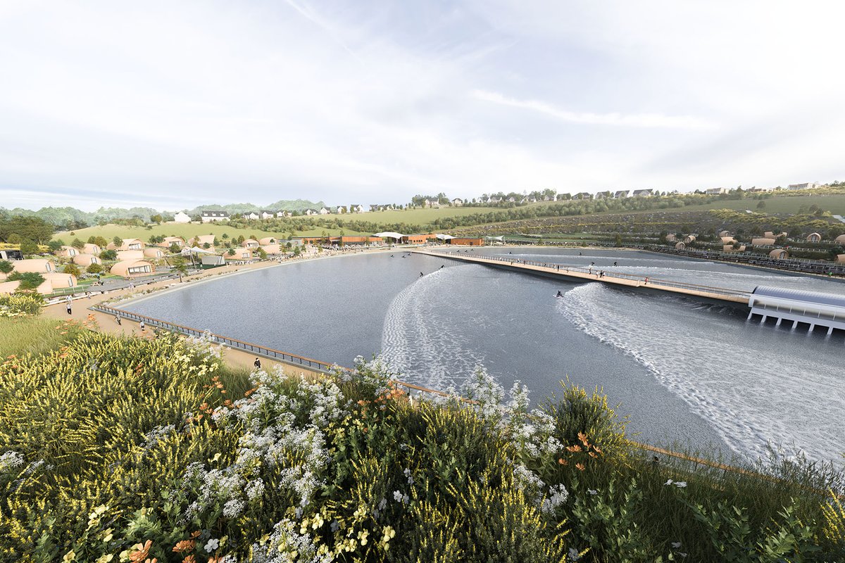 The @wavegarden_scot features in The Herald

heraldscotland.com/business_hq/19…

#news #surf #surfscotland #wavegardenscotland #visitscotland #edinburghjobs #community #habitat #biodiversity #greenspace #treeplanting 

Render Studio View Looking North East
@render_studio