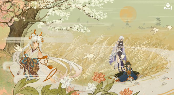 花札 高画質 のtwitterイラスト検索結果 古い順