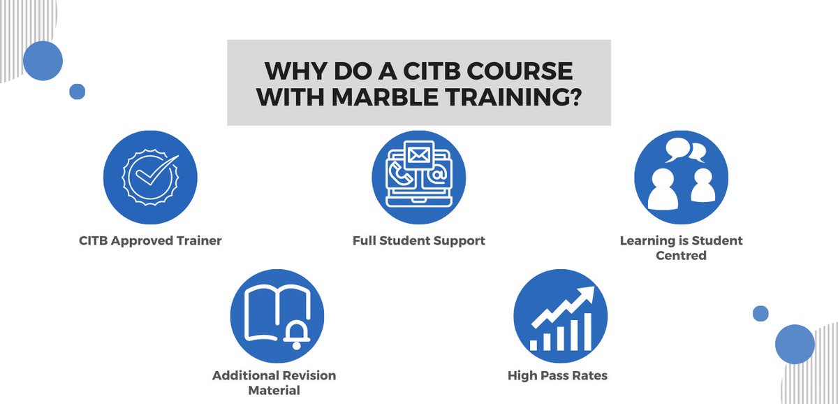 marble_training's tweet image. Why do a CITB course with Marble Training? We offer a variety of CITB courses, such as the Health &amp;amp; Safety Awareness (HSA), Supervisor (SSSTS) and Manager (SMSTS) – book now!

#marbletraining #healthandsafety #citbcourse #HSAWARENESS #greencard #SSST #SMSTS