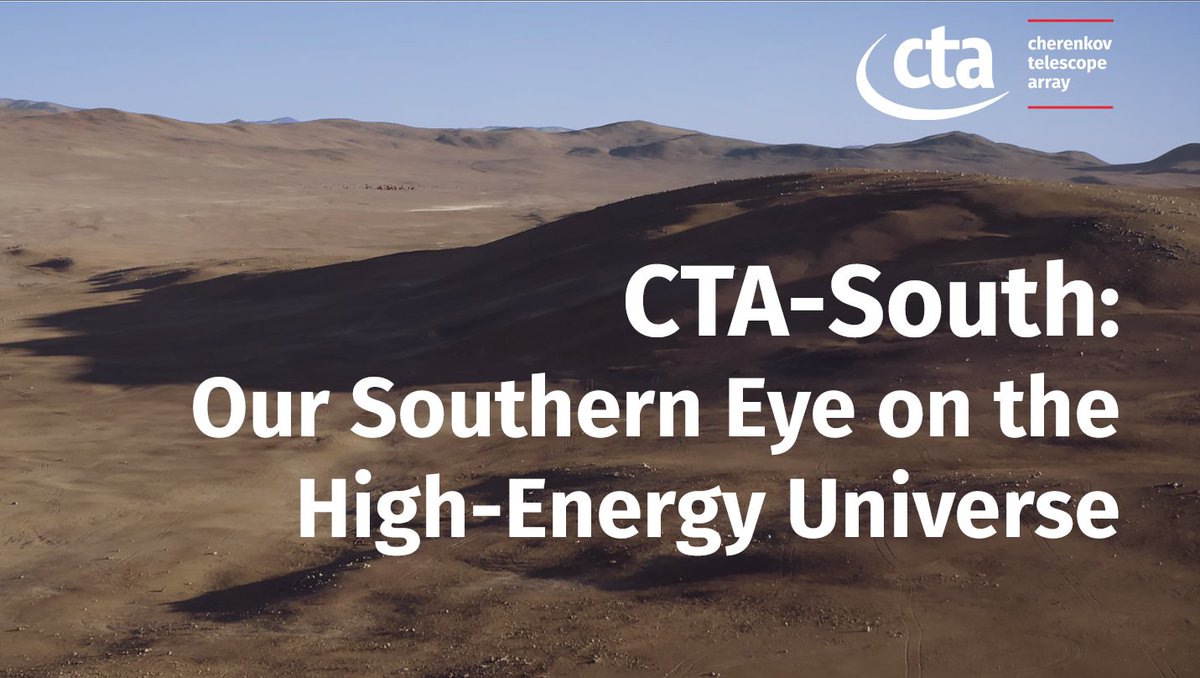 📽️Film #3 in our series is here!🍿
👉youtu.be/XoVS5mBZbUc

Head to YouTube to explore the CTA-South site in the beautiful Atacama Desert of northern Chile! 🌵

#STEM #science #physics #astronomy #astrophysics