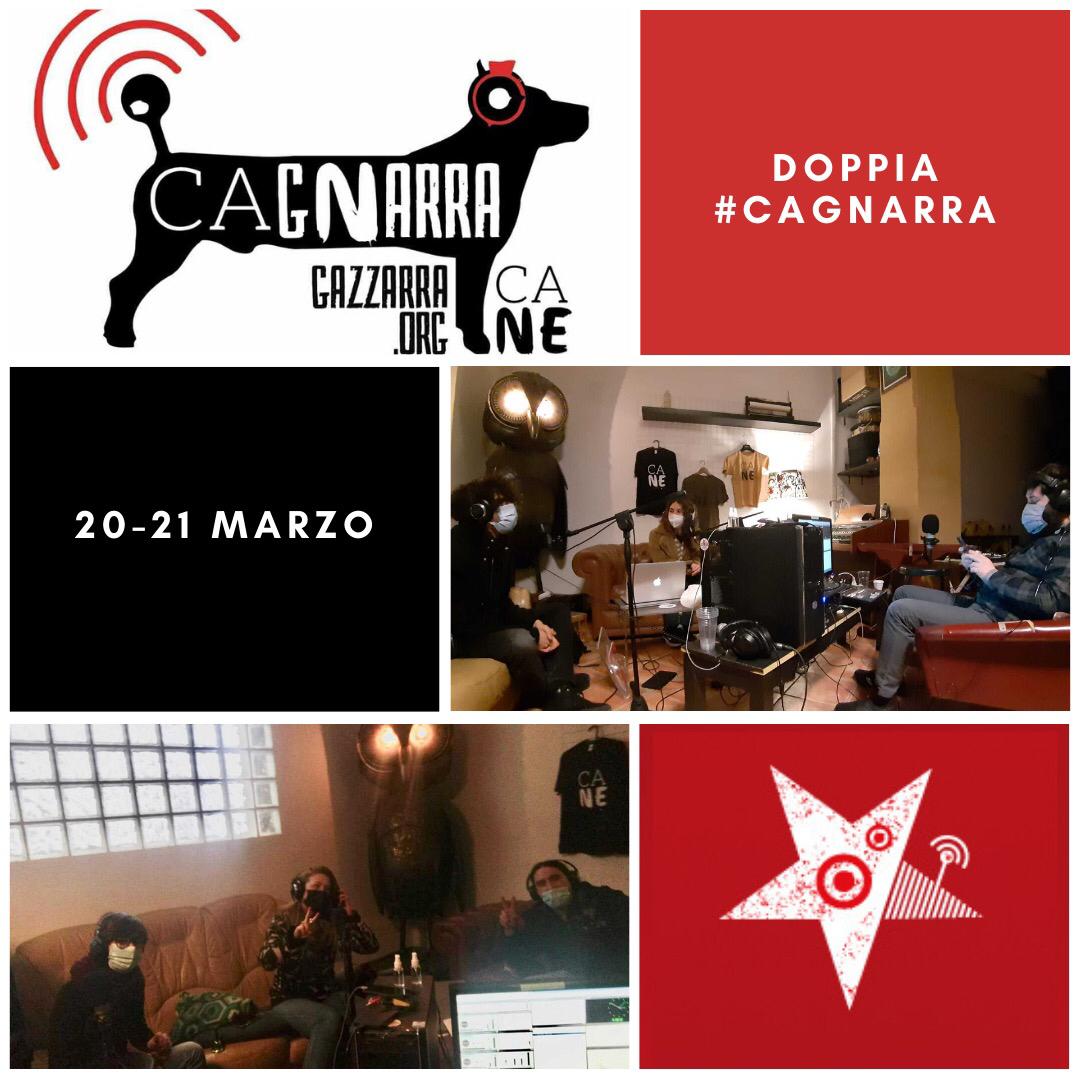 RadioGazzarra's tweet photo. Secondo appuntamento del magico weekend di #cagnarra. Da non perdere. 
Oggi pomeriggio alle 15 su https://t.co/ffdRDXzJ1J https://t.co/5lkHl1FsHB