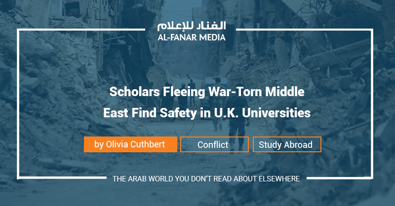 AlFanarMedia's tweet photo. “There were many incidents when I thought that this would be the final straw; every time I would say it can’t get worse than this.” - @AlsalloumAtaa, a Syrian scholar who found a way out of war-torn #Syria through @CARA1933

More in @Liv_Cuthbert's latest:
https://t.co/9NX71Y1Kuk https://t.co/BXQwbXZkxR