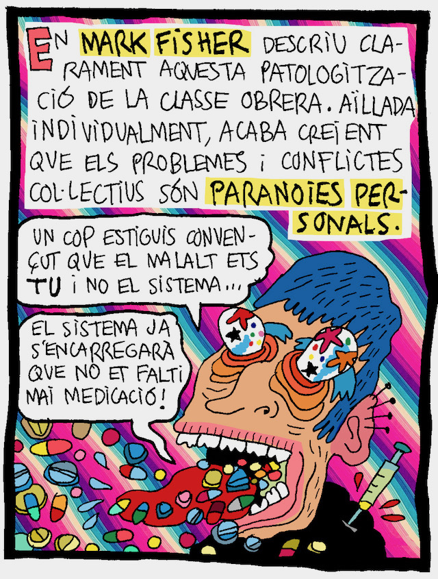 sobre el tema salut mental, aquí el <a href="/maximclatellot/">maximumclatellot</a> ho resumeix tot millor: 

> un sistema que ens emmalateix és un sistema malalt, ja està nativa.cat/2020/09/un-sis…