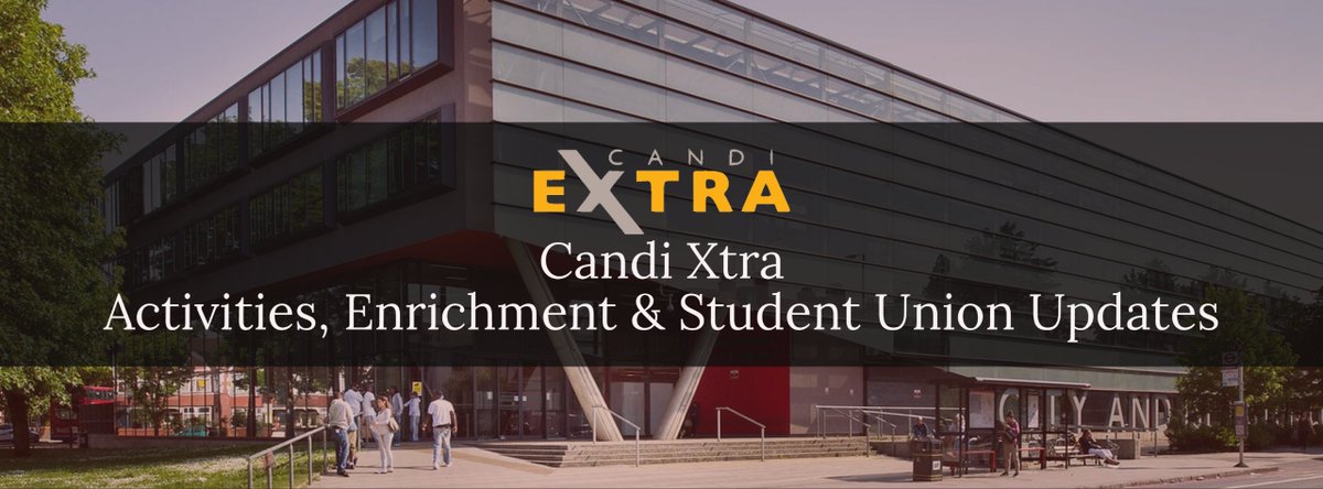 Welcome to <a href="/CitynIslington/">City and Islington College</a>'s CANDI Xtra Twitter - Throughout the remainder of the year we'll be posting #Activities, #Enrichment &amp; #StudentUnion updates across all three of our campuses 🙌

Ran by students, for students! 💬