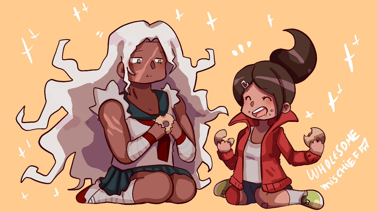 GlitterBio's tweet photo. Enjoy! #danganronpa #aoiasahina #sakuraogami
#wholesomemischiefart https://t.co/k458AFxF3s