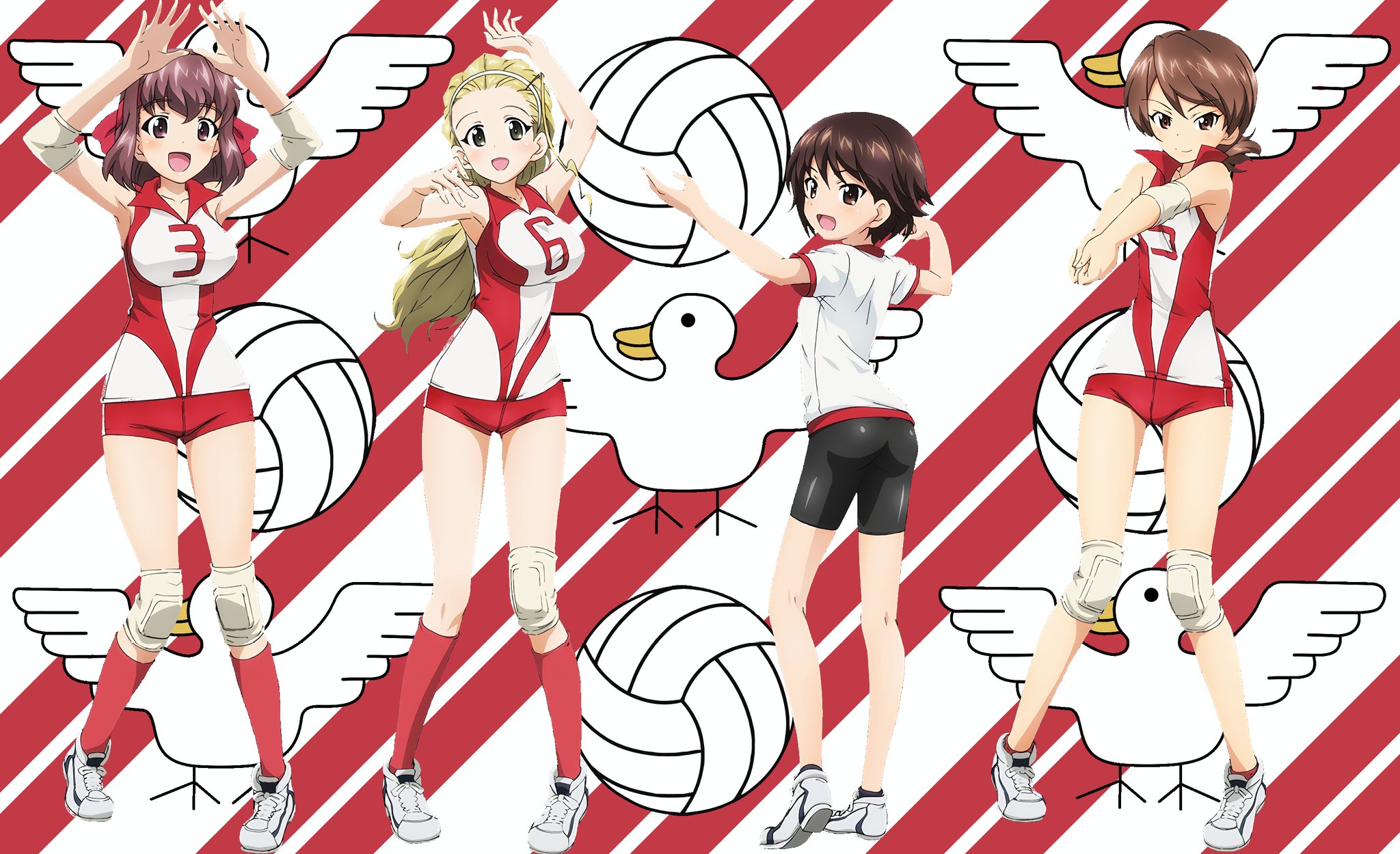 スイス桃 Ceo Of Anime Booba Yeah I Remember Learning About That From Girls Und Panzer After People Where Wondering Why One Of The Volleyball Team Members Is Noticeably Shorter And
