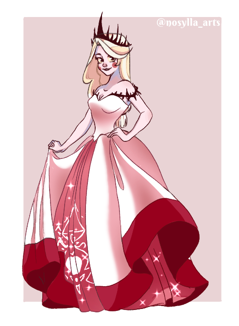 Okay but like hear me out..
Charlie as a disney princess?
💕✨

#HazbinHotelFanart #HazbinHotel #charliemagne