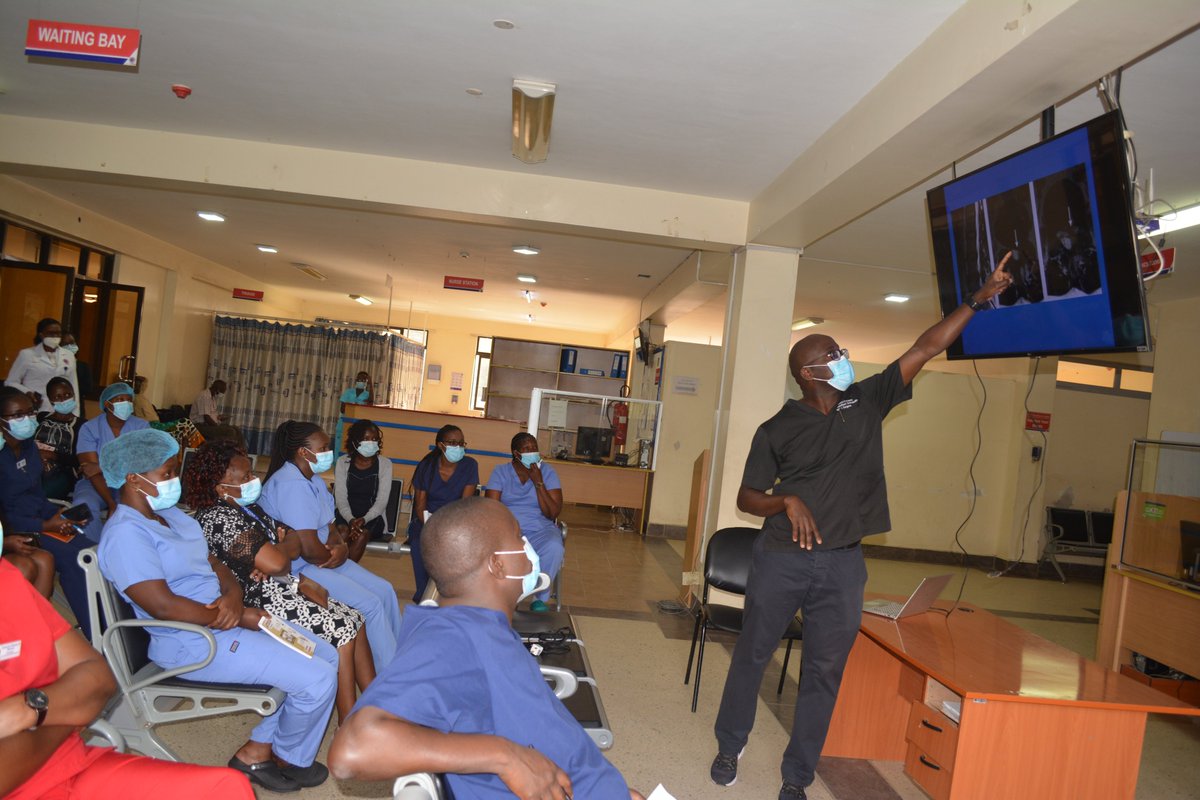 Metropolitan Hospital Nairobi (@metrohospital) on Twitter photo Today we held a Continuous Medical Education session on back pain for our medical personnel facilitated by Dr. Moses Kimani. This is in preparation for the FREE Spine and Orthopedic camp to be held on 23rd and 24th of APRIL 2021where have free consultation. All are invited. Today we held a Continuous Medical Education session on back pain for our medical personnel facilitated by Dr. Moses Kimani. This is in preparation for the FREE Spine and Orthopedic camp to be held on 23rd and 24th of APRIL 2021where have free consultation. All are invited.