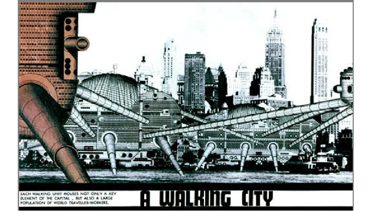 bja_samuel's tweet photo. Walking cities

In the 1960s architect Ron Herron designed collages of his concept of Walking Cities. Rejecting the notion that a city is a fixed location and re-imagined them as giant insect-like moving cities.

#art #collage #architecture #cities #RonHerron https://t.co/cSdwxqGrcV