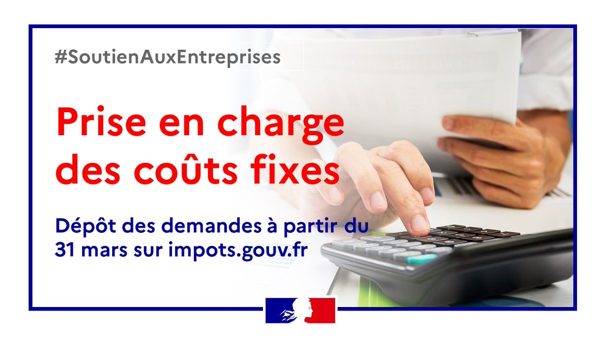 Soutien aux #entreprises | A partir du 31 mars 📅, la prise en charge des coûts fixes sera mise en place pour les entreprises du secteur du plan tourisme (listes S1 et S1bis) 
Pour connaître les modalités d'éligibilité à cette aide exceptionnelle 👉 bit.ly/3t6RNMo