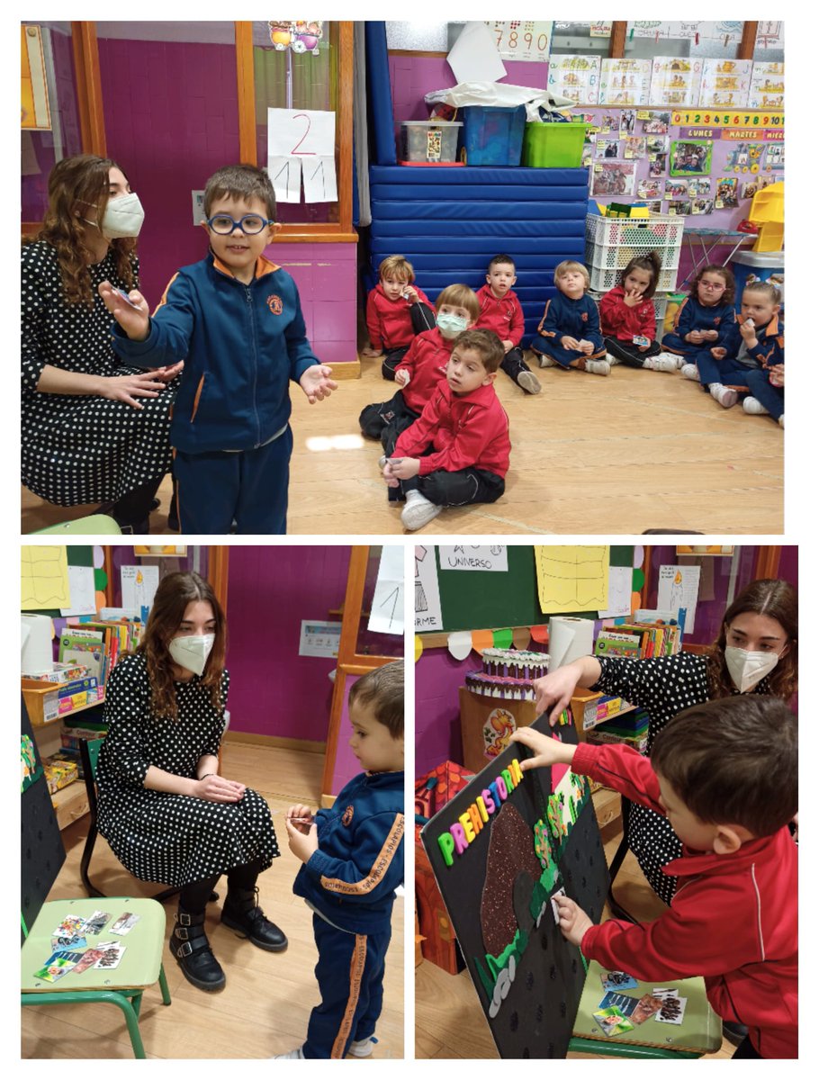 EscolapiosADH's tweet photo. En infantil hoy hacemos el repaso final para pasar nuestro último reto y conseguir nuestro regalo. ¿Qué será?
Gracias Lara por tu trabajo de estas prácticas.
#prehistoria
#reto
#comparacontrasta
#sorpresa https://t.co/ZKQwENpUFW