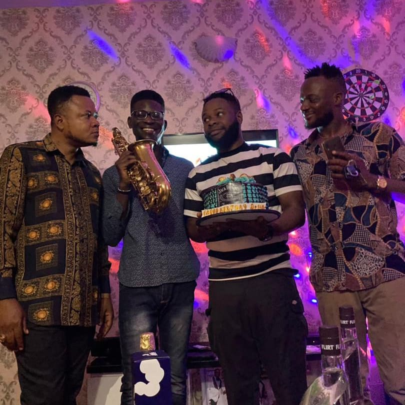Ericayosax's tweet photo. Happy birthday boss man...🎊🎉🎊🎉🎷🎷🎷 https://t.co/doUFG6G6Xo
