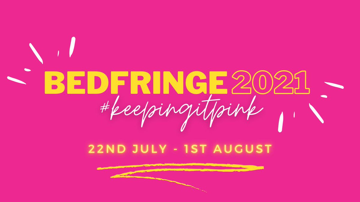 A year ago on this day we cancelled Bedfringe 2020 😢.... We can now officially confirm our festival dates! Bedfringe will take place from 22nd July - 1st August. Applications now open.🥳😍🤩