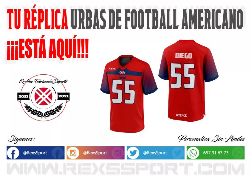 RexsSport's tweet photo. Tu réplica de #futbolamericano está aquí.
La camiseta de #Football de tu Club ahora también en formato urban.
Más info:
https://t.co/iP6RaLECGZ
info@rexssport.es
#RexsSport
#RexsFootball
#RexsPureImpact
@valenciagiants https://t.co/sewxZP7fM9