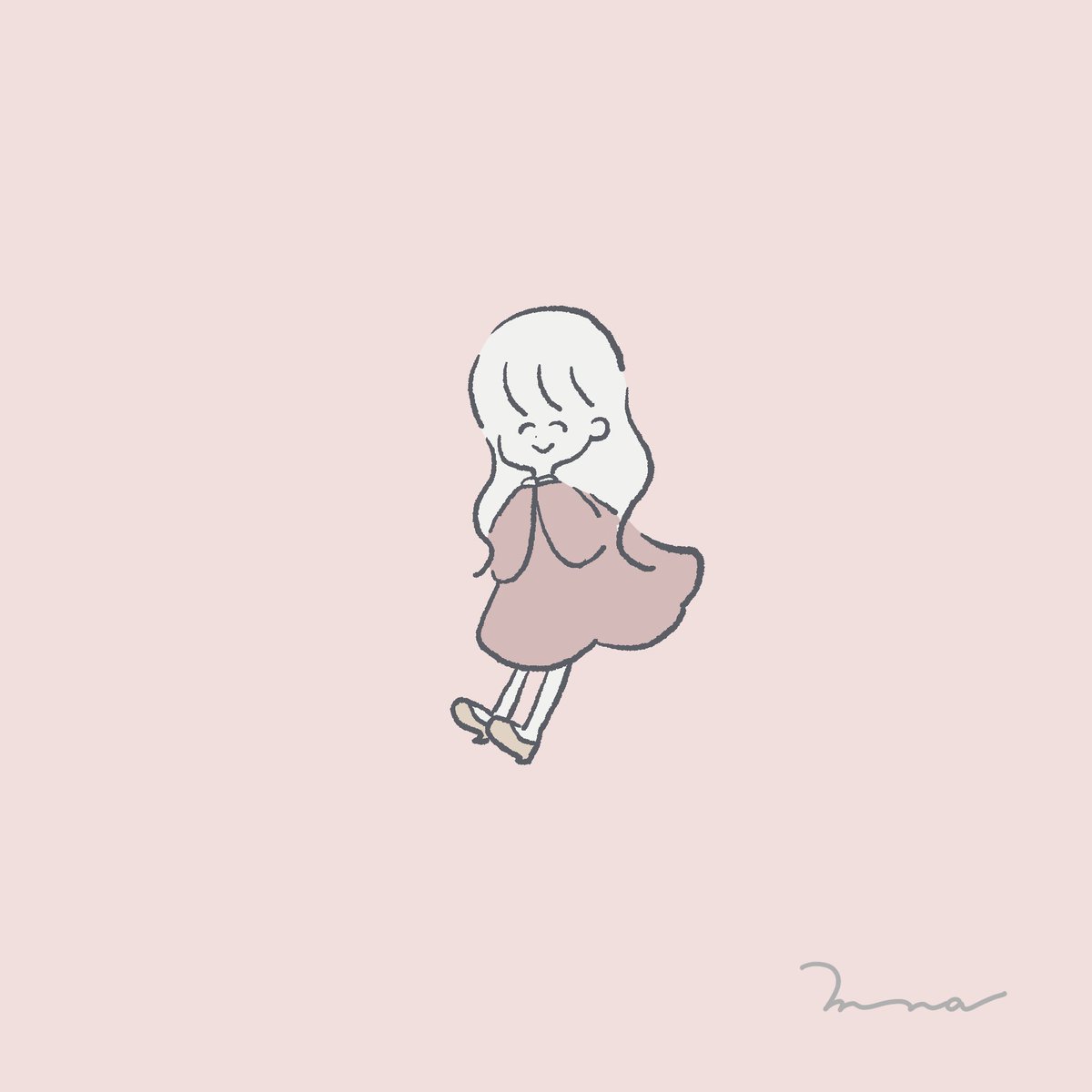 ダウンロード 韓国 壁紙 女の子 イラスト シンプル
