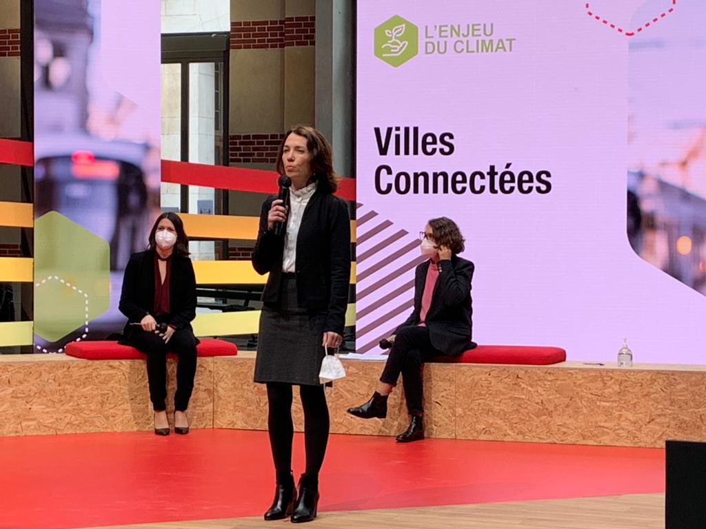 Atelier #Printer de la #BanqueDesTerr sur la smart City. L’innovation ouverte et la data au service de tous les territoires <a href="/CarrezDebock/">Jeanne Carrez Debock</a>