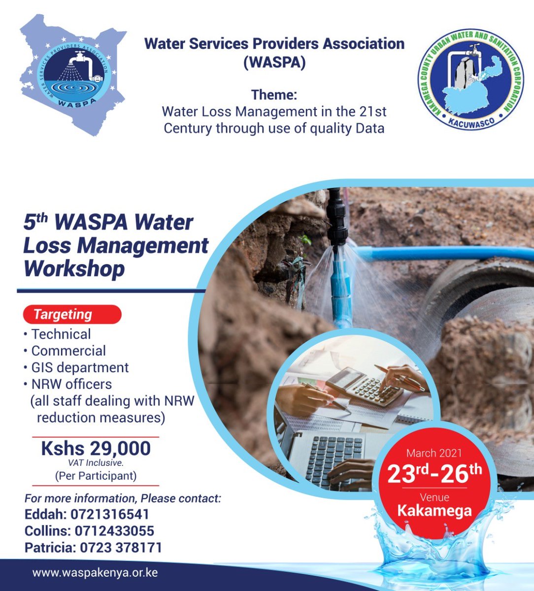Kakamega County Water & Sanitation Company tweet media