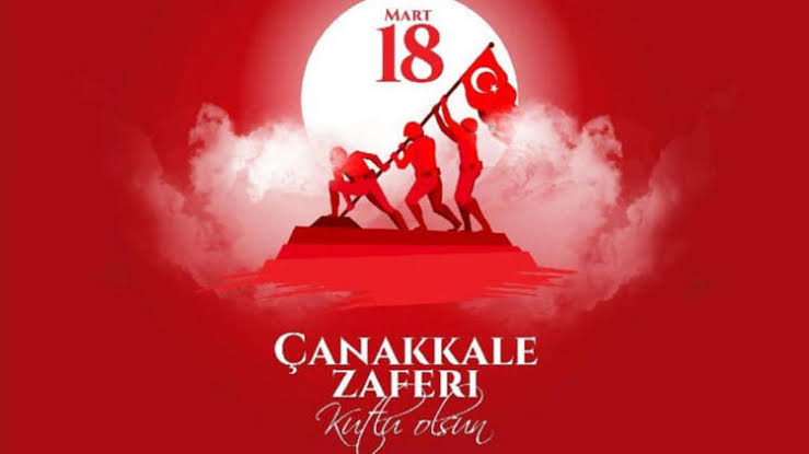 18 Mart Çanakkale Zaferimizi ve şehitlerimizi rahmetle anıyoruz. #18MartZaferi #18Mart