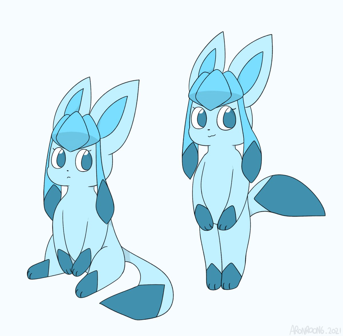 umbreon and glaceon doodlpic.twitter.com/gPnFegfOg7.