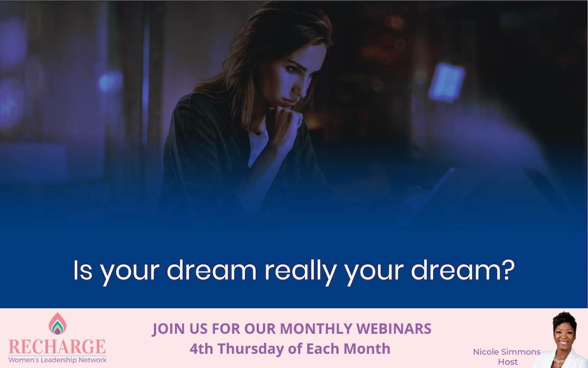 Learn the steps to making your dream a reality: nicolesimmons.leadingthebest.com/PYDW0001
