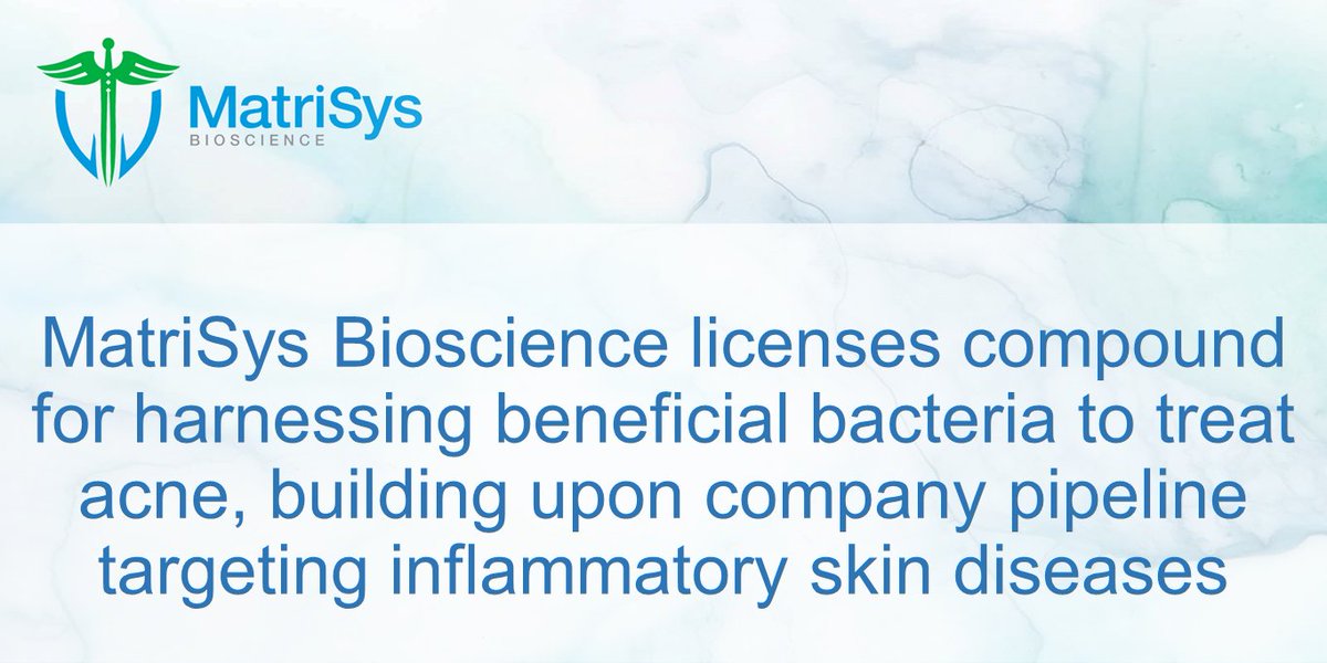 MatriSys Bioscience tweet media