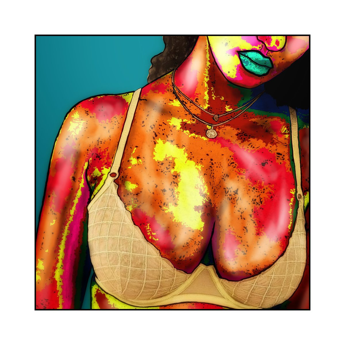show_the_world's tweet photo. #becomeart
#digitalpainting #colourfullart
#beautifulhuman #digitalartwork #artwork #canadianartwork #stratfordontario #visualartist #showyourcolours #fashionmodel
#canadianartist #abstractart #painting
#lingeriefashion #bra https://t.co/YsB0Jiq0Bc