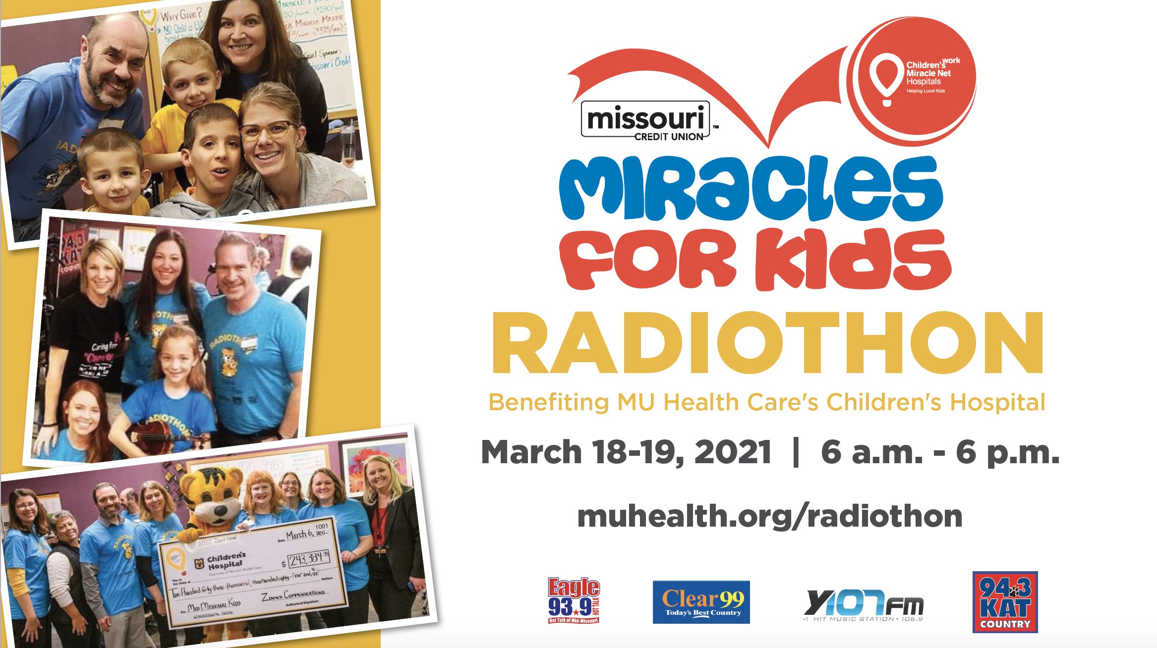 Kiss Country Cares For Kids' Radiothon aims to fund miracles