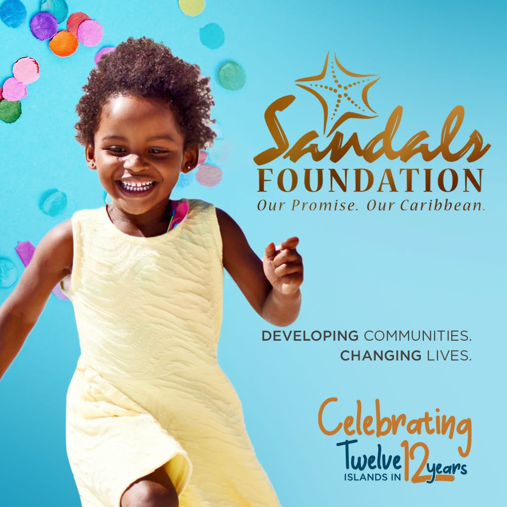Happy 12th Birthday <a href="/sandalsfdn/">Sandals Foundation</a>
 
So proud of our incredible network that goes above and beyond to make a difference in the lives of over 1 million Caribbean people.
 
Here’s to 12 more wonderful years to #inspirehope
 
#sandalsfoundation12in12 #butchstewartlegacyoflove