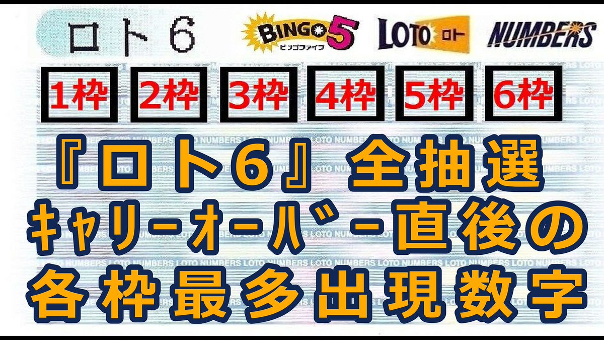 超開運一直線 最新版 ロト6 キャリーオーバー直後の最多出現当選数字ランキング 21年3月版 動画はコチラ T Co Ob4lvt56sr 開運 金運 運気 幸運 宝くじ ロト6 ロト7 スピリチュアル 予想 キャリーオーバー 当選 高額当選 超開運一直線 最新版 ロト6 キャリーオーバー直後の最多出現当選数字ランキング 21年3月版 動画はコチラ T Co Ob4lvt56sr 開運 金運 運気 幸運 宝くじ ロト6 ロト7 スピリチュアル 予想 キャリーオーバー 当選 高額当選