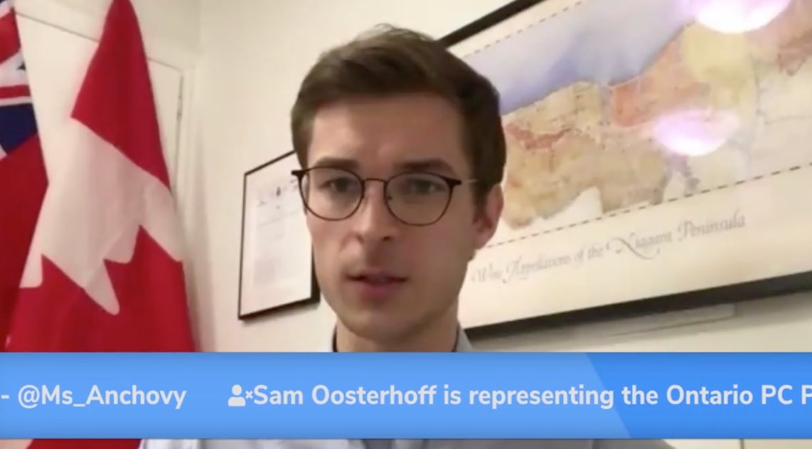 MrRaceBannon's tweet photo. Nobody who compares women’s productive rights to the Holocaust should have any say in educating the children of Ontario #FireOosterhoff #FireSamOosterhoff https://t.co/fq0GCD7JAn