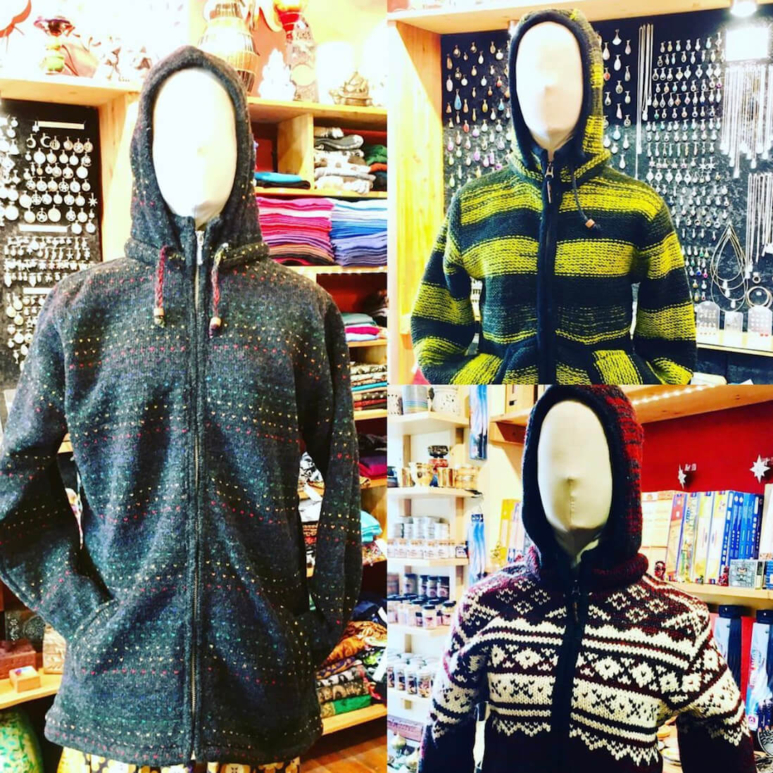 Talisman_Shop's tweet photo. Heute &amp; Morgen☀️alle warmen Strickjacken im Angebot 🎉👌für 55 €  
#talisman #rostock #hansestadt #alternativshop #ethnostyle https://t.co/W3Ohr8chuG