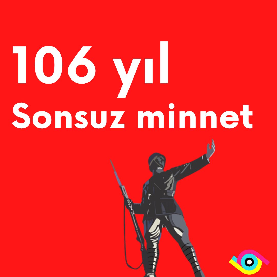 18 Mart Şehitleri Anma Günü ve Çanakkale Zaferi'mizin 106. yılını sonsuz saygı ve minnetle anıyoruz.