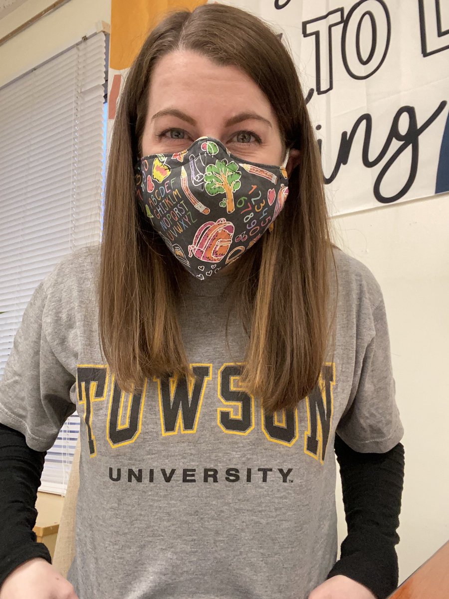 It’s #BCPScollegeday so I’m giving a big shout out to <a href="/TowsonU/">Towson University</a>