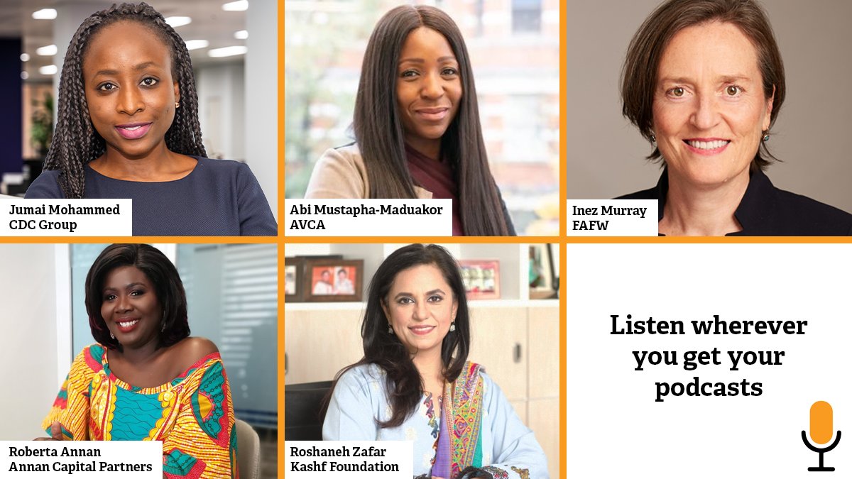 🎙️ We have a new podcast episode! We discuss the economic impact of the coronavirus pandemic on women, and how investors, businesses and financial institutions are responding to it. 

Listen here or wherever you get your podcasts ➡️ bit.ly/30TVCIP